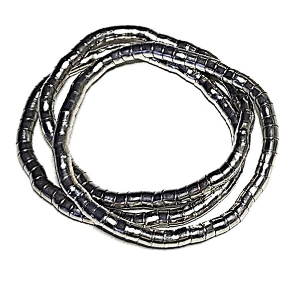 Silver-tone bracelet bundle - Picture 3 of 9